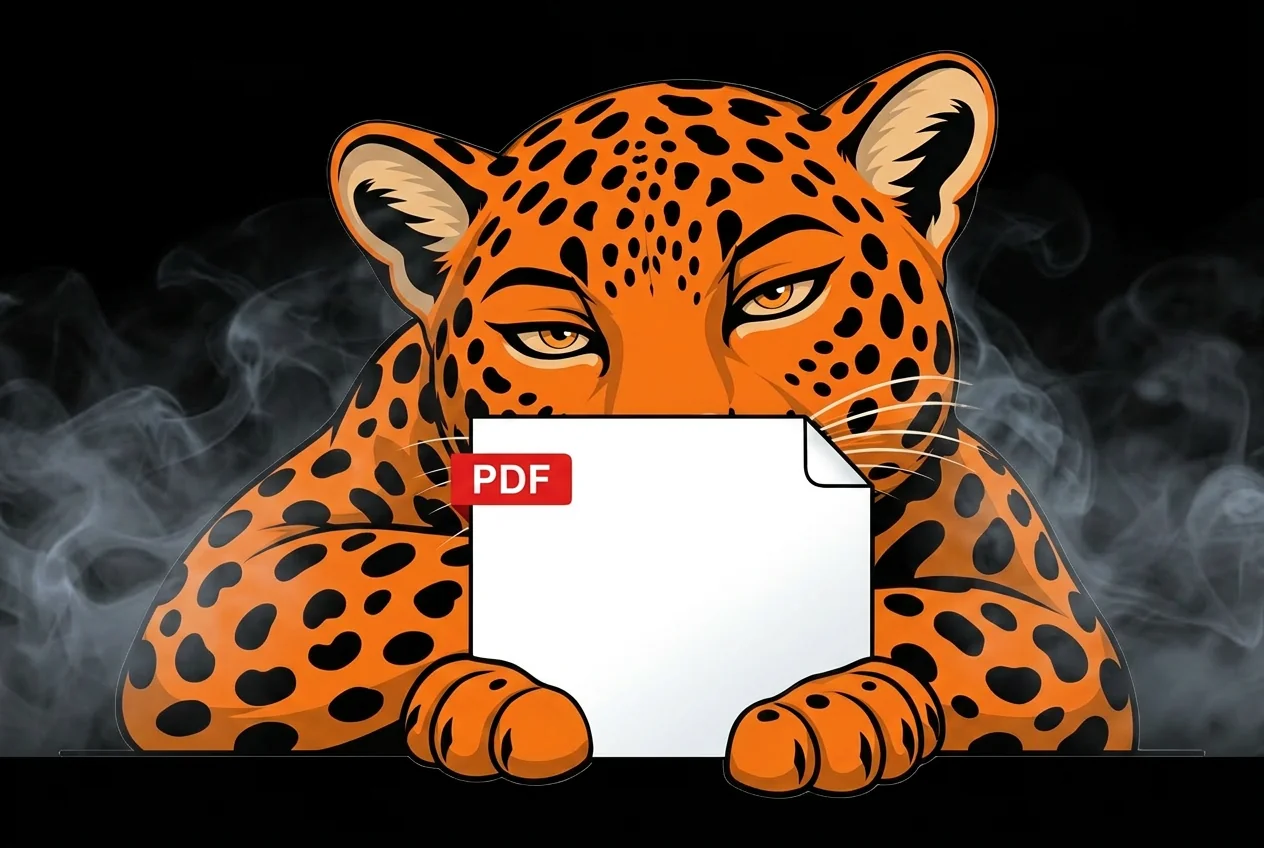 Fileopard — נמר עם קובץ